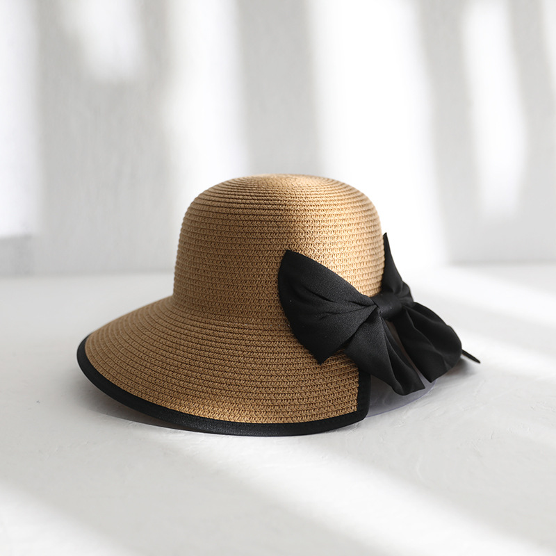 Spring and Summer Sunshade Fisherman Hat Women's Beach Sunscreen Beach Hat All-match Sun Bucket Edge Bowknot, Beige
Spring and Summer Sunshade Fisherman Hat Women's Beach Sunscreen Beach Hat All-match Sun Bucket Edge Bowknot, Beige