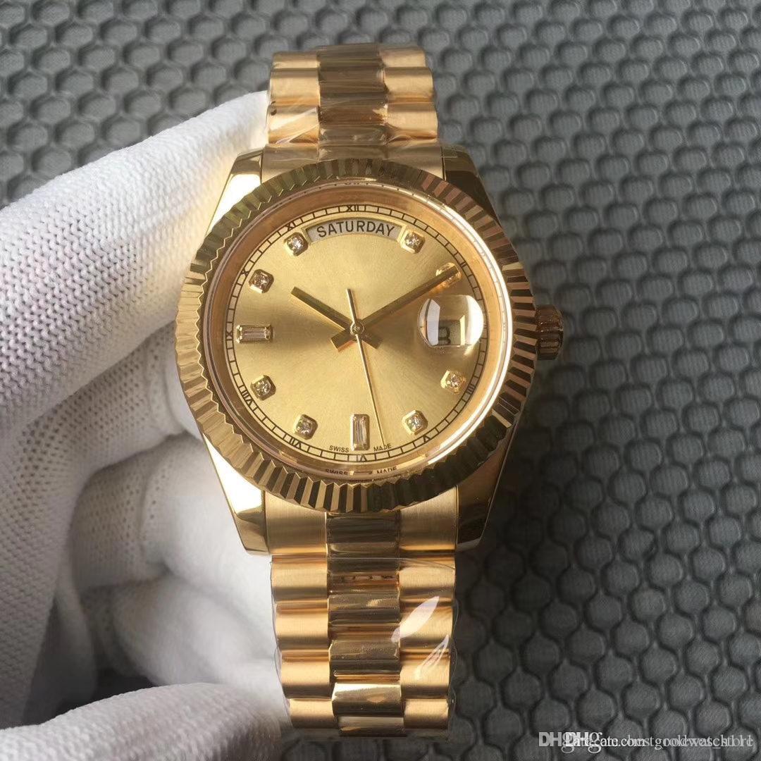 HOT wholesalehot sale watch DAY DATE mechanical 40MM mens watches Stainless steel bezel Stainless steel strap sport Wristwatches, Customize
HOT wholesalehot sale watch DAY DATE mechanical 40MM mens watches Stainless steel bezel Stainless steel strap sport Wristwatches, Customize