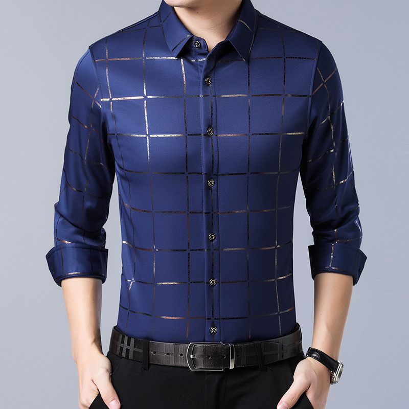 2019 Brand making spring autumn fashion casual plaid shirt chemise homme manche long shirts men dress male social dress shirt, Seechart
2019 Brand making spring autumn fashion casual plaid shirt chemise homme manche long shirts men dress male social dress shirt, Seechart