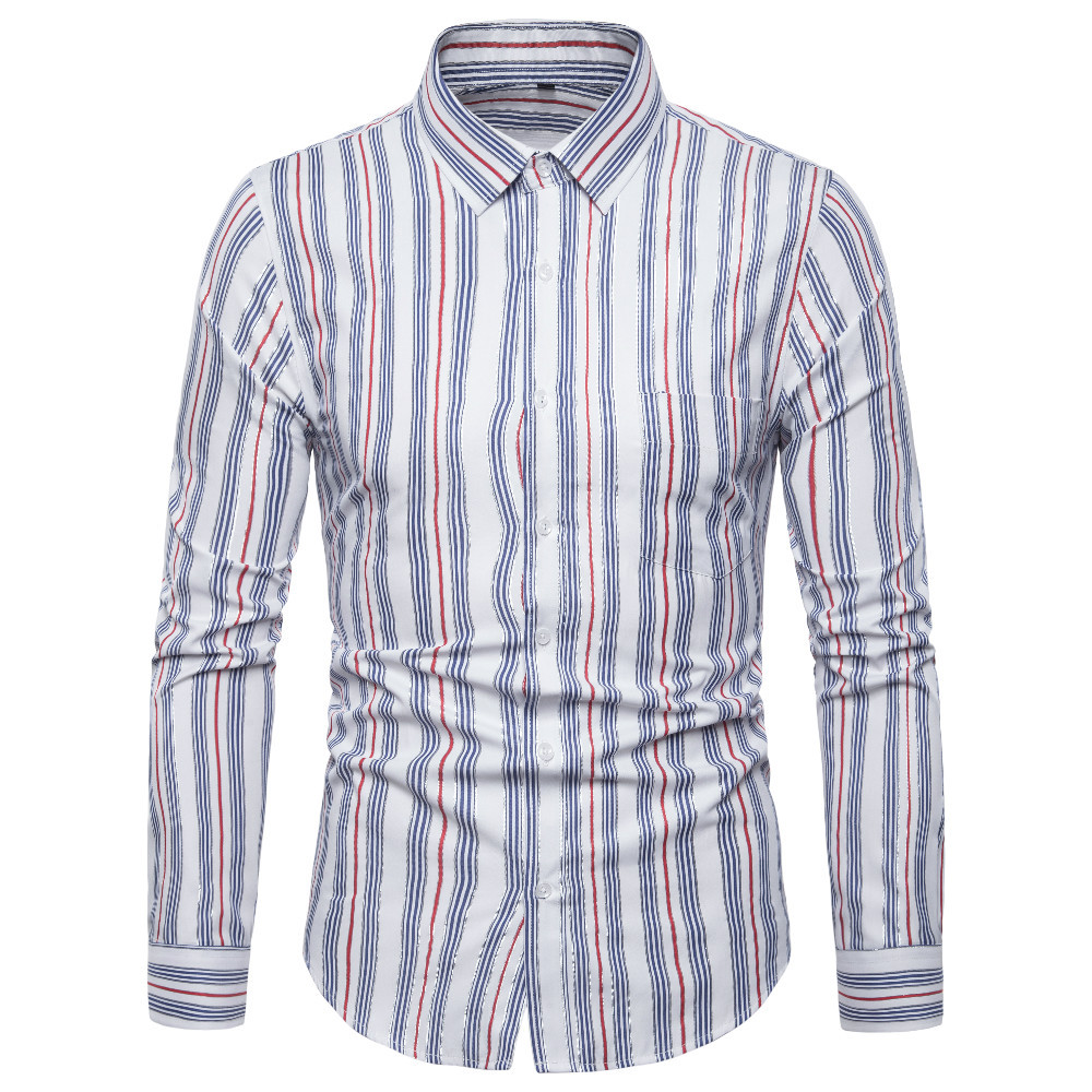 SWAGWHAT Brand New Men Shirts Fashion Stripe Casual Long Sleeve Shirt Retro Style High Quality Design Men' Dress Shirts Blouse, Pink
SWAGWHAT Brand New Men Shirts Fashion Stripe Casual Long Sleeve Shirt Retro Style High Quality Design Men' Dress Shirts Blouse, Pink