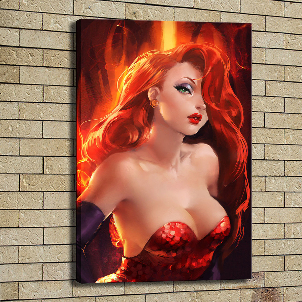 Sexy Girl Fire Home Decor Handpainted &HD Print Oil Painting On Canvas Wall Art Canvas Pictures 191106
Sexy Girl Fire Home Decor Handpainted &HD Print Oil Painting On Canvas Wall Art Canvas Pictures 191106