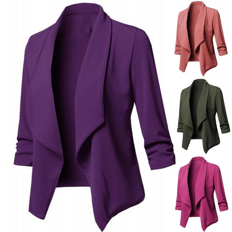 Women Long Sleeve Formal Blazer Jackets Cardigan Office Lady Work Fit Slim Suit Business Autumn Outerwear blazer, Pink
Women Long Sleeve Formal Blazer Jackets Cardigan Office Lady Work Fit Slim Suit Business Autumn Outerwear blazer, Pink