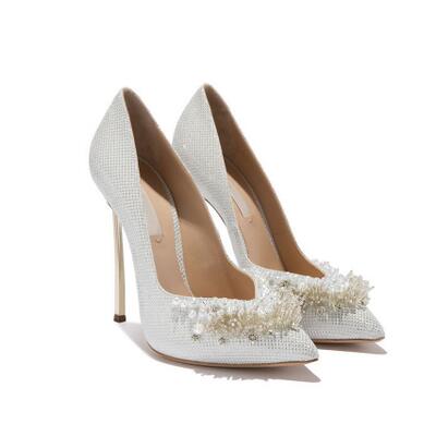 New gold hand-made pearly and diamond-encrusted high-heeled, high-heeled, sexy, low-cut women's slip-on white sequined wedding free shipping, Black
New gold hand-made pearly and diamond-encrusted high-heeled, high-heeled, sexy, low-cut women's slip-on white sequined wedding free shipping, Black