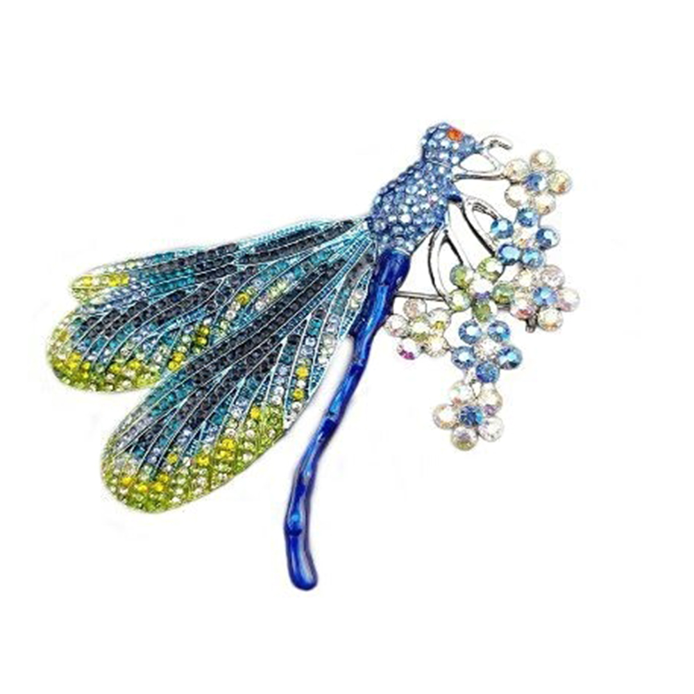 50PCS/Lot 4.3 Inch Insect Dragonfly Flower Brooches For Women Purple Animal Crystal Rhinestone Pin Brooch
50PCS/Lot 4.3 Inch Insect Dragonfly Flower Brooches For Women Purple Animal Crystal Rhinestone Pin Brooch