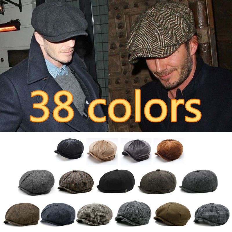 Autumn and winter warm beret octagonal hat newsboy hat ladies cap outdoor classic men's painter hat 38 color 56-58CM, 12
Autumn and winter warm beret octagonal hat newsboy hat ladies cap outdoor classic men's painter hat 38 color 56-58CM, 12