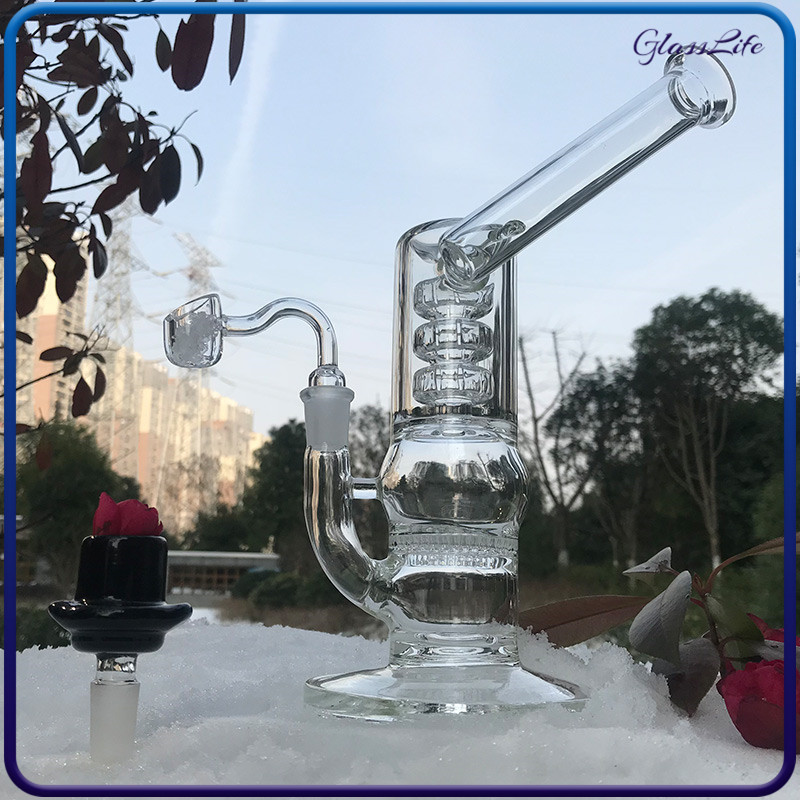 Glass Bongs Water Pipes Honeycomb Percolator Smoking Hookahs with 14mm Quartz Banger Oil Burner Dab Rigs Heady Bubbler
Glass Bongs Water Pipes Honeycomb Percolator Smoking Hookahs with 14mm Quartz Banger Oil Burner Dab Rigs Heady Bubbler