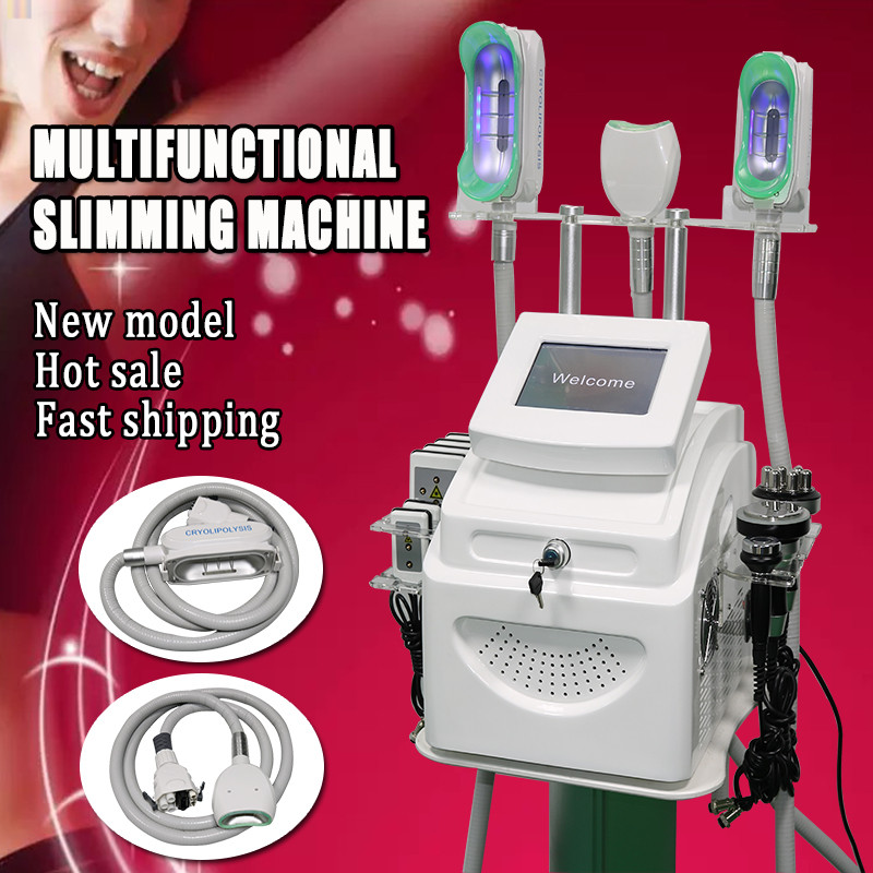 3 Handles Cryo Lipolysis Cryolipolyse Machine Fat Freeze Cryolipolysis Equipment Double Chin Handle 360 Degree Cooling For Sale