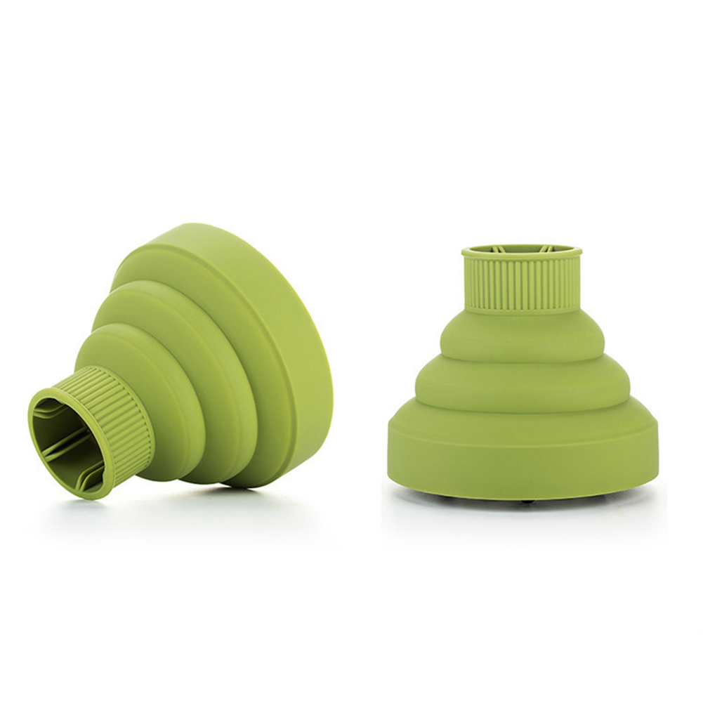 Universal Hair Dryer Diffuser Attachment Silicone Telescopic Blow Hood Foldable Blower Cover Hairdresser Styling Tool