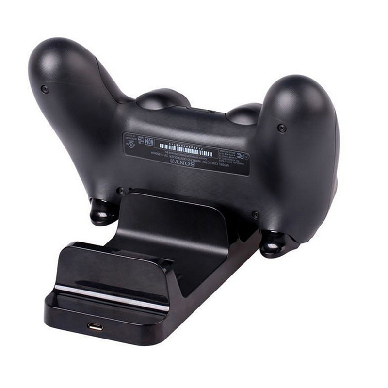 Fast Charger For PS4 Controller Gamepad For Playstation 4 Controle Double Handle Chargers Dock Dual USB Charging Station Stand