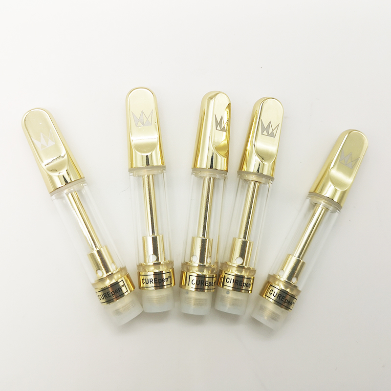 Cure Pen Vapes Cartridges Vape Pens Atomizer Ceramic Carts 1.0ml 0.8ml Vaporizer Thick Oil Glass Tank 510 Thread Gold Empty childrenproof West Coast Packaging
Cure Pen Vapes Cartridges Vape Pens Atomizer Ceramic Carts 1.0ml 0.8ml Vaporizer Thick Oil Glass Tank 510 Thread Gold Empty childrenproof West Coast Packaging