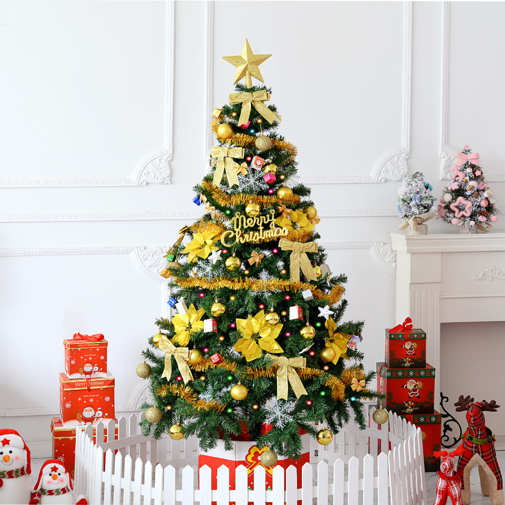 1.5 M Christmas Tree Decoration Package Encryption PVC Luminous Christmas Tree Set Support Custom-made Home Decor
1.5 M Christmas Tree Decoration Package Encryption PVC Luminous Christmas Tree Set Support Custom-made Home Decor