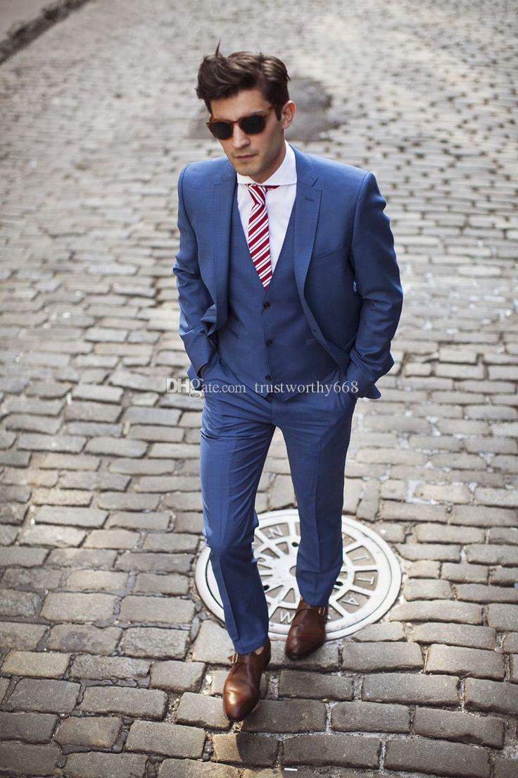 New Arrival One Button Groomsmen Notch Lapel Groom Tuxedos Men Suits Wedding/Prom Best Man Blazer ( Jacket+Pants+Vest+Tie) AA80, Same as image
New Arrival One Button Groomsmen Notch Lapel Groom Tuxedos Men Suits Wedding/Prom Best Man Blazer ( Jacket+Pants+Vest+Tie) AA80, Same as image