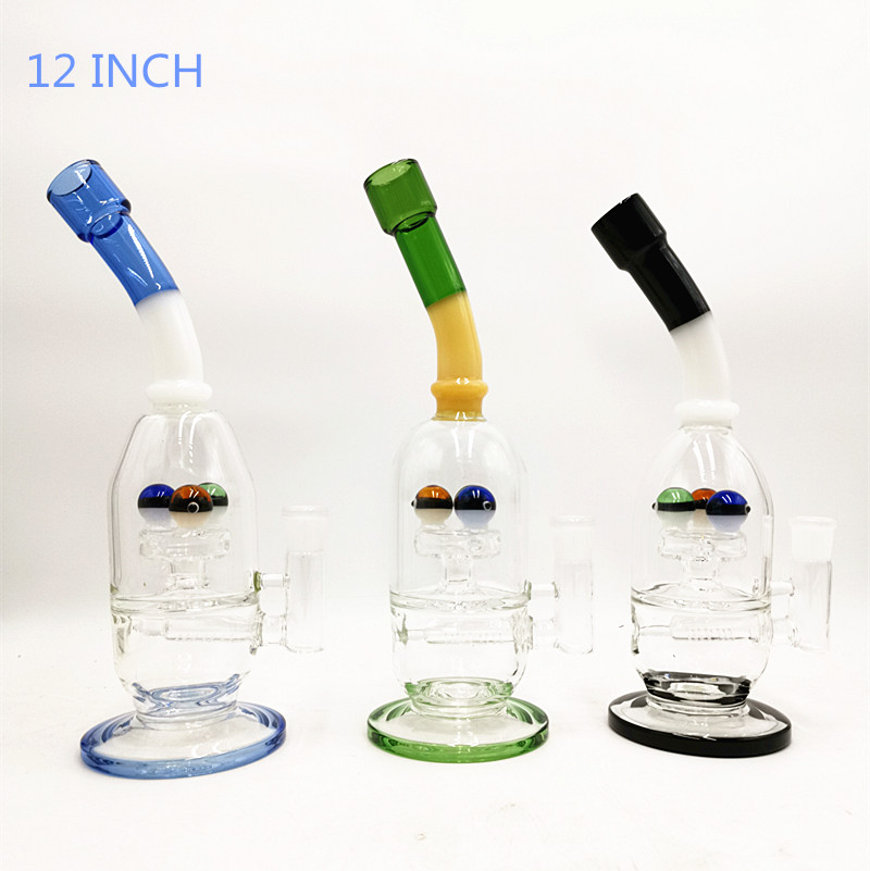 12 inch New design unique glass water pipe bong for sale inline percolator glass bong with 14mm bowl tall recycler dab rig bubbler
12 inch New design unique glass water pipe bong for sale inline percolator glass bong with 14mm bowl tall recycler dab rig bubbler