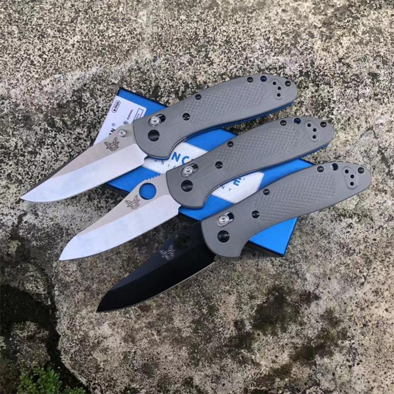 Benchmade 550/551/555 D2 Blade Folding Knife Nylon Glass Fiber Handle Copper washer Outdoor Camping Pocket Survival EDC Knives Of BM31
Benchmade 550/551/555 D2 Blade Folding Knife Nylon Glass Fiber Handle Copper washer Outdoor Camping Pocket Survival EDC Knives Of BM31