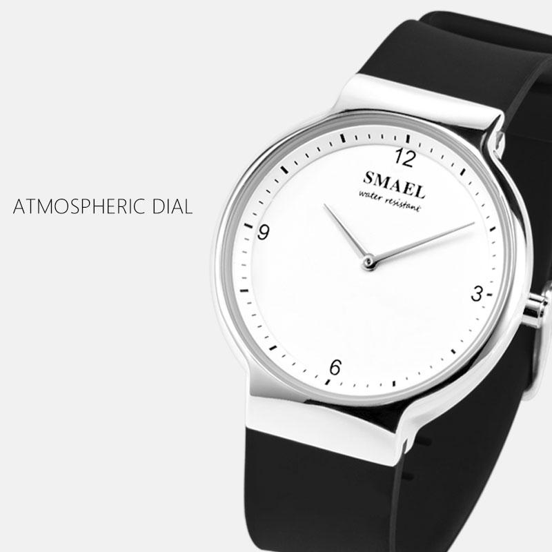 2020 SMAEL Lover Couple Wristwatches Clock Women Digital Watch Men Waterproof Couple watch with Date 1835Gold Quartz Watches Silicone, Black
2020 SMAEL Lover Couple Wristwatches Clock Women Digital Watch Men Waterproof Couple watch with Date 1835Gold Quartz Watches Silicone, Black