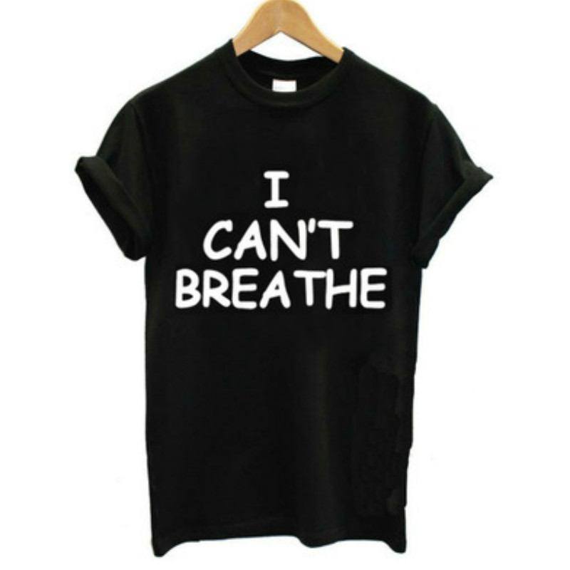 Mens Casual T-shirts I CANT BREATHE Print Summer Tops Womens Solid Color T-shirts High End Unisex Equality Struggles Clothes 2020 New, Black
Mens Casual T-shirts I CANT BREATHE Print Summer Tops Womens Solid Color T-shirts High End Unisex Equality Struggles Clothes 2020 New, Black