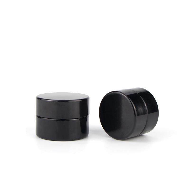 UV Protection Food Grade 5ML Black Glass Jar Dab Container for Lip Balms Makeup Samples Makeup Eye Shadow Nails Powder Jewelry
UV Protection Food Grade 5ML Black Glass Jar Dab Container for Lip Balms Makeup Samples Makeup Eye Shadow Nails Powder Jewelry