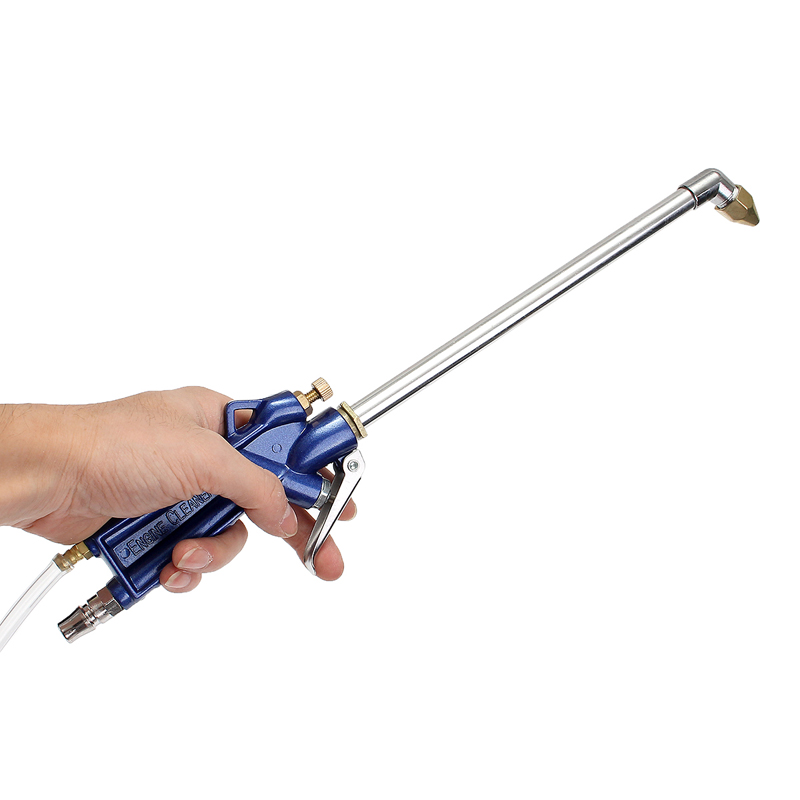 40CM Engine Oil Cleaner Tool Car Auto Cleaner Gun Pneumatic Tool With 120CM Hose Machinery Parts Alloy Engine Care