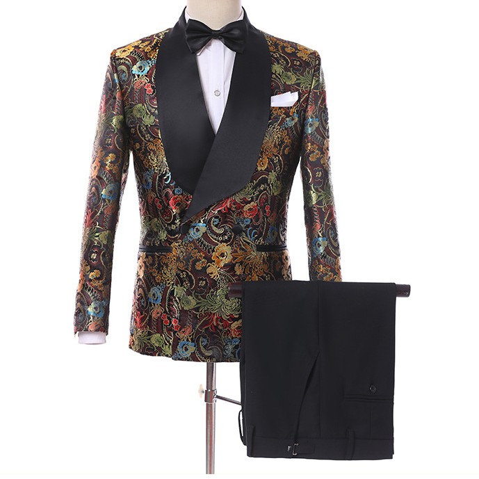 Groom Tuxedos Groomsmen Notch Lapel Custom Made One Button Men Suits Wedding/Prom/Dinner Best Man Blazer ( Jacket+Pants+Tie ) M1449, Same as image
Groom Tuxedos Groomsmen Notch Lapel Custom Made One Button Men Suits Wedding/Prom/Dinner Best Man Blazer ( Jacket+Pants+Tie ) M1449, Same as image
