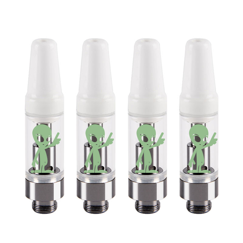 ECT Kenjoy B2 Alien Cartridge Pyrex Glass Atomizer With Ceramic Coil Mouthpiece 1ml Vape Tank Fit Preheat Battery Vape Mods
ECT Kenjoy B2 Alien Cartridge Pyrex Glass Atomizer With Ceramic Coil Mouthpiece 1ml Vape Tank Fit Preheat Battery Vape Mods