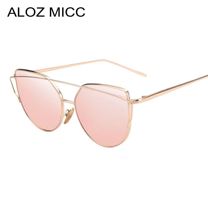 ALOZ MICC Fashion Women Sunglasses Brand Designer Metal Frame Flat Sun glasses Vintage Mirror Shades A016
ALOZ MICC Fashion Women Sunglasses Brand Designer Metal Frame Flat Sun glasses Vintage Mirror Shades A016