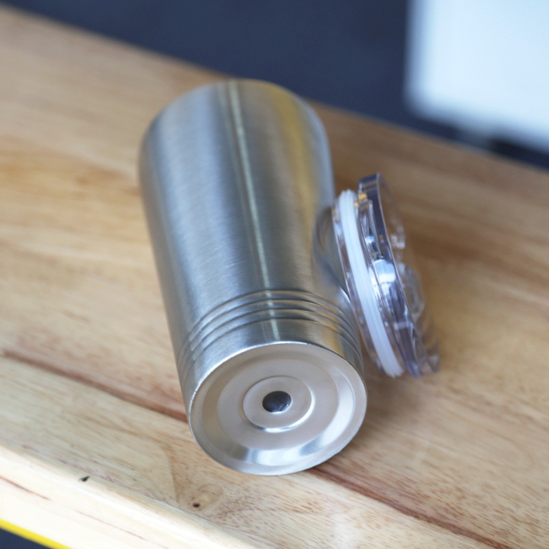 16oz Pint Tumbler Travel Mug Gift Vacuum Insulated Coffee Beer Pint Cup Stainless Steel Tumbler with Lid in stock