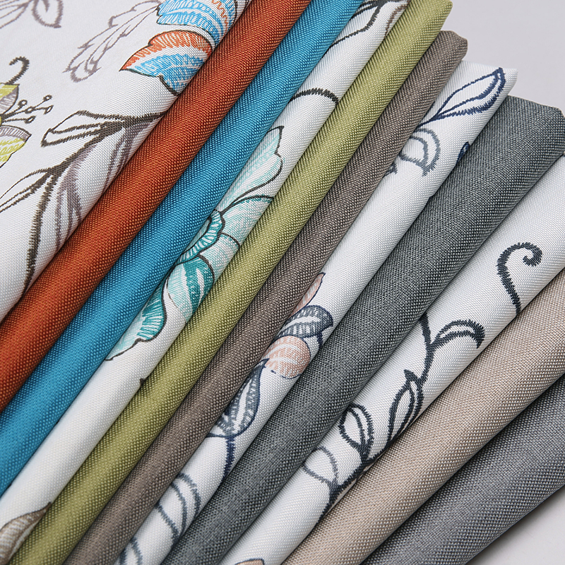 Wide 57" Imitation Linen Print upholstery Sofa Fabric Pillow Cushion Cover Material By the Metre