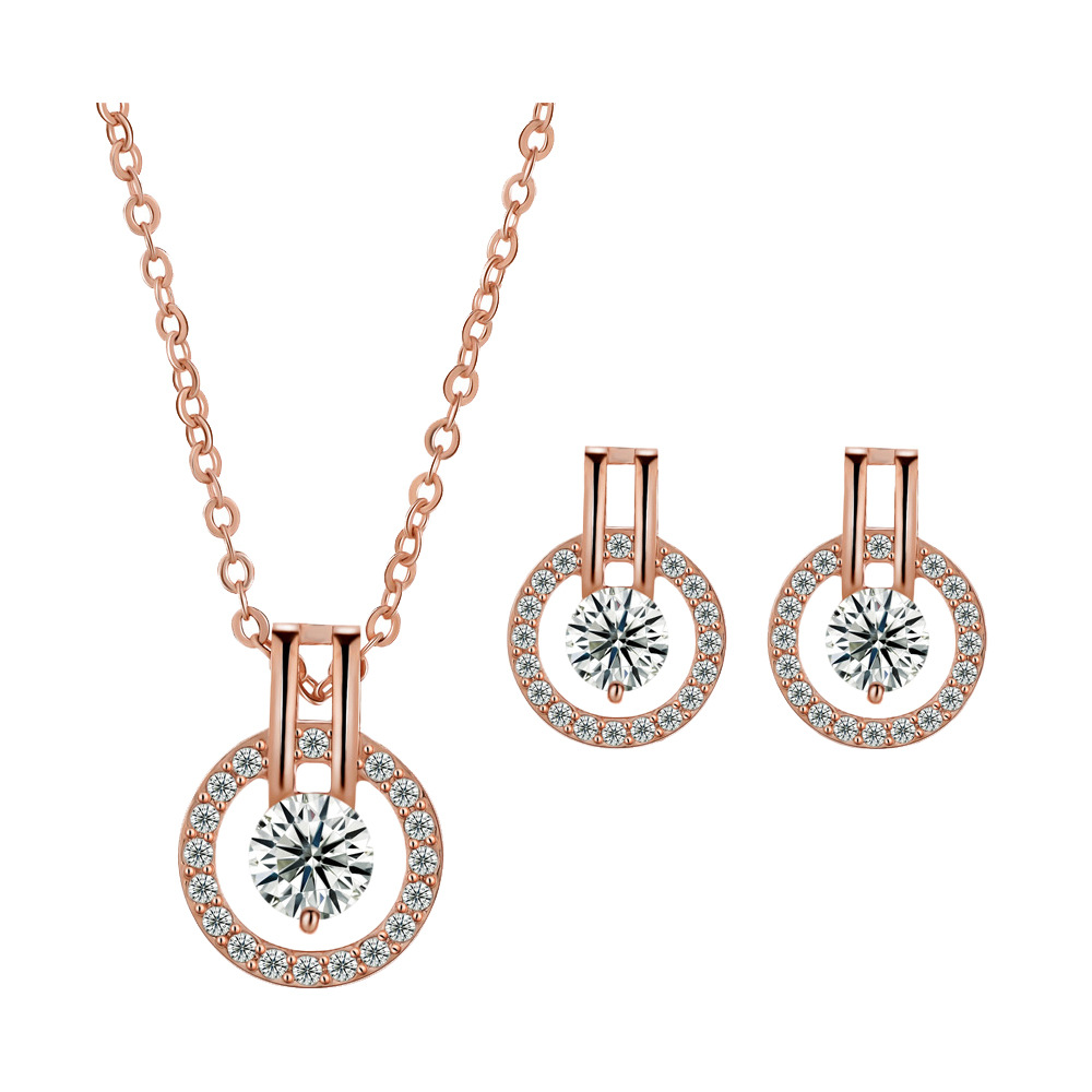 New Europe Vintage Party Casual Jewelry Set Women's Zircon Rhinstone Pendant Necklaces With Earrings S762, As the picture
New Europe Vintage Party Casual Jewelry Set Women's Zircon Rhinstone Pendant Necklaces With Earrings S762, As the picture