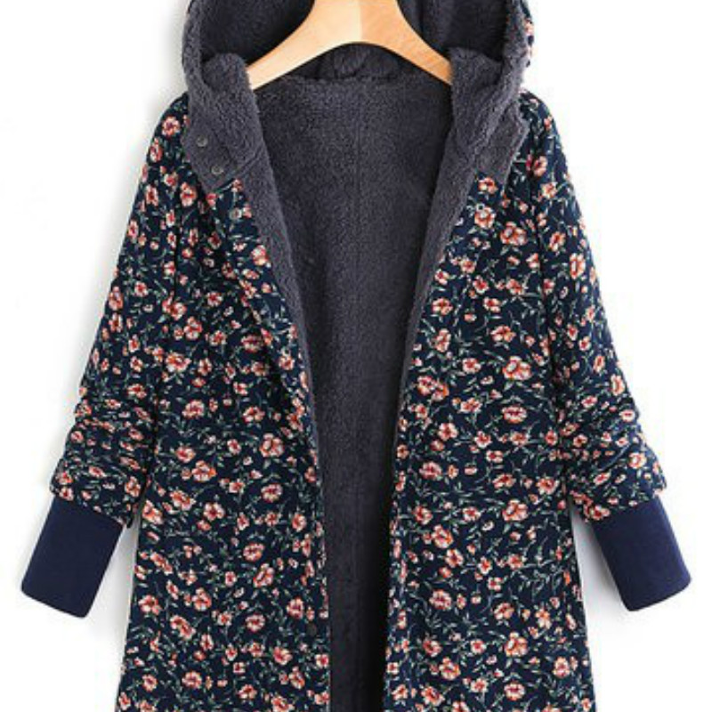 2019 Women Warm Parkas Euro-American Women's Wear Printed Suede Hat Plush Velvet Plus Size Hooded Jacket Coat z562, Coffee
2019 Women Warm Parkas Euro-American Women's Wear Printed Suede Hat Plush Velvet Plus Size Hooded Jacket Coat z562, Coffee