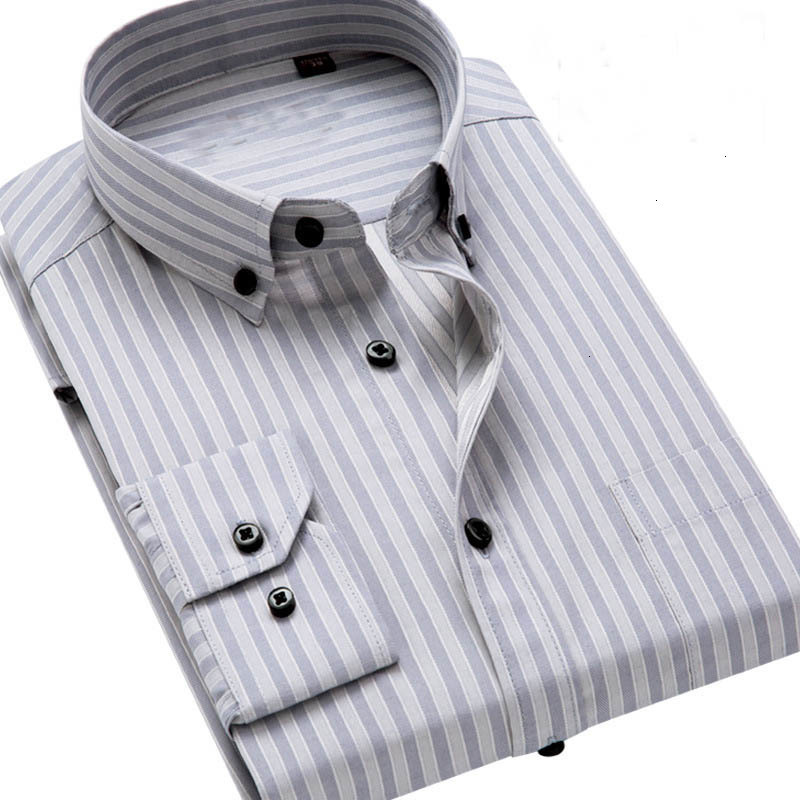 Quality Striped Button Down Long Sleeve Slim Fit Men Dress Shirt Male Clothing Business Shirts M-4XL Mens Shirts Regular Fit, C6850
Quality Striped Button Down Long Sleeve Slim Fit Men Dress Shirt Male Clothing Business Shirts M-4XL Mens Shirts Regular Fit, C6850