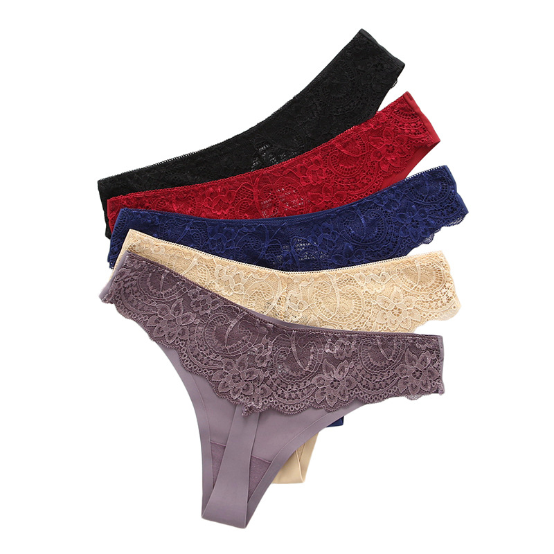 Lace Panties Sexy Underwear Women Thongs G Strings Seamless Ladies M-XXL Female Erotic Low Rise Summer Ice Silk Panty
Lace Panties Sexy Underwear Women Thongs G Strings Seamless Ladies M-XXL Female Erotic Low Rise Summer Ice Silk Panty