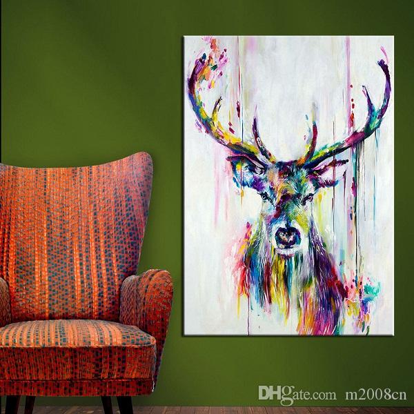 0.434 High Quality Hand Painted /HD Print Modern Abstract Animal Art painting Deer,Home Wall Decor On Canvas Multi sizes /Frame Options A142
0.434 High Quality Hand Painted /HD Print Modern Abstract Animal Art painting Deer,Home Wall Decor On Canvas Multi sizes /Frame Options A142