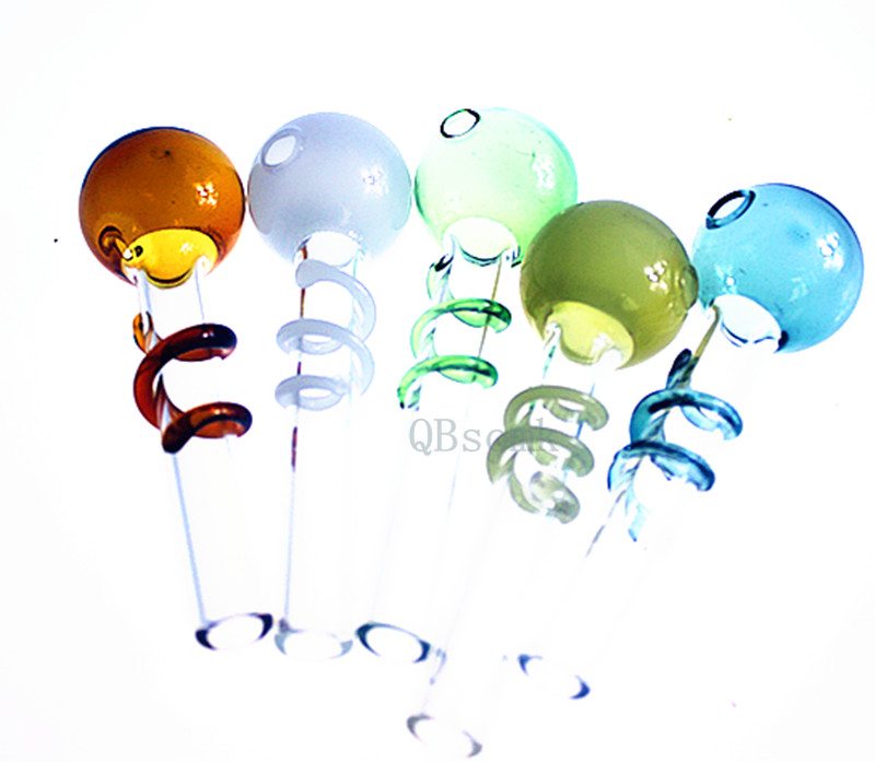 QBsomk High Quality Glass Oil Burner Pipe spiral Glass water Pipes Bubbler Pyrex Oil Burner Pipes mini Glass Handle Pipes
QBsomk High Quality Glass Oil Burner Pipe spiral Glass water Pipes Bubbler Pyrex Oil Burner Pipes mini Glass Handle Pipes