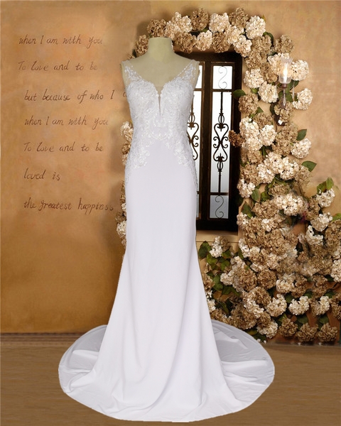 2020 Modern Applques Mermaid Wedding Dress with Cape Chiffon Wrap Sparkly Lace Trumpet Chic Bridal Gowns vestido de noiva Custom Made