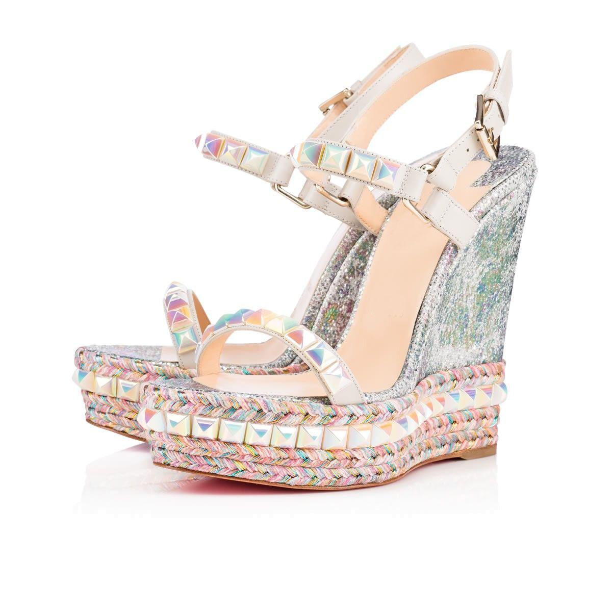 Perfect Quality Ladies Red Bottom Cataclou Wedge Sandals Glitter With Studded Ladies Luxury Designer Ankle Strap Women Luxury High Heels, Black
Perfect Quality Ladies Red Bottom Cataclou Wedge Sandals Glitter With Studded Ladies Luxury Designer Ankle Strap Women Luxury High Heels, Black