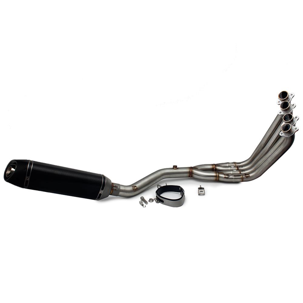 BIKINGBOY Full Exhaust Pipe Carbon Fiber End Pipe Muffler For CBR650F CB650F 2014 2015 2016 2017 2018 14-18
BIKINGBOY Full Exhaust Pipe Carbon Fiber End Pipe Muffler For CBR650F CB650F 2014 2015 2016 2017 2018 14-18