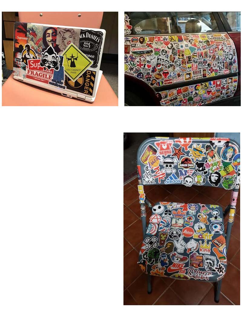 Cute Christmas Stickers and Decals for Cars Motorcycle Water Bottle Laptop Macbook Suitcase 50 Pcs Vinyl Stickers Pack