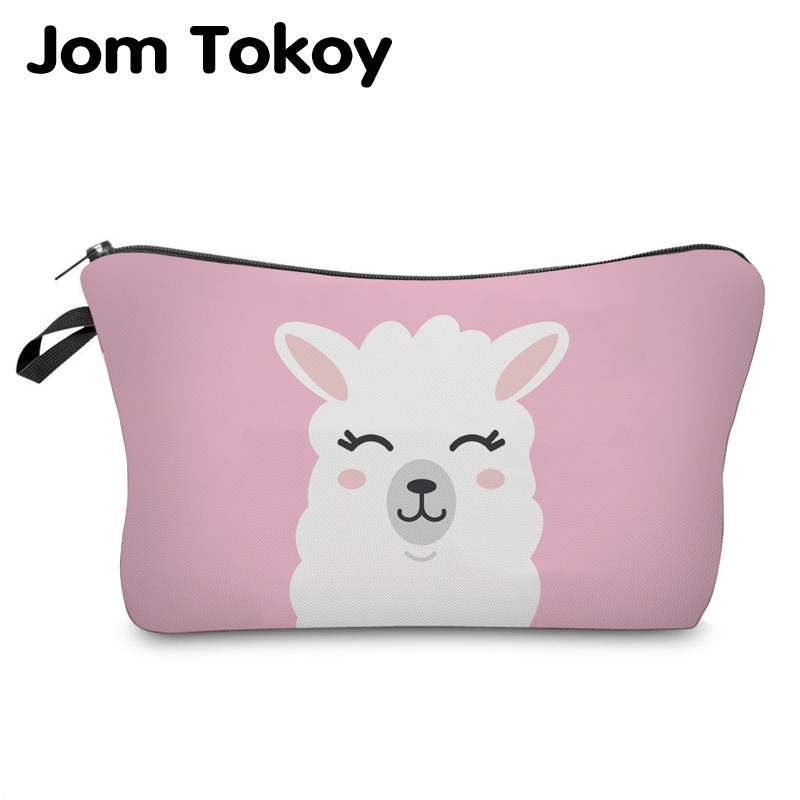 Jom Tokoy Cosmetic Organizer Bag Make Up Printing Llama Cosmetic Bag Fashion Women Makeup Hzb933
Jom Tokoy Cosmetic Organizer Bag Make Up Printing Llama Cosmetic Bag Fashion Women Makeup Hzb933