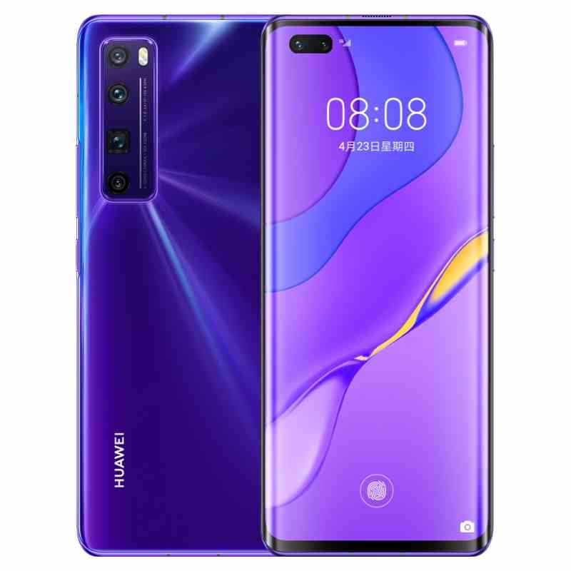 Original Huawei Nova 7 Pro 5G Mobile Phone 8GB RAM 128GB 256GB ROM Kirin 985 Octa Core 64MP AR NFC 4000mAh HarmonyOS 6.57" Full Screen Fingerprin