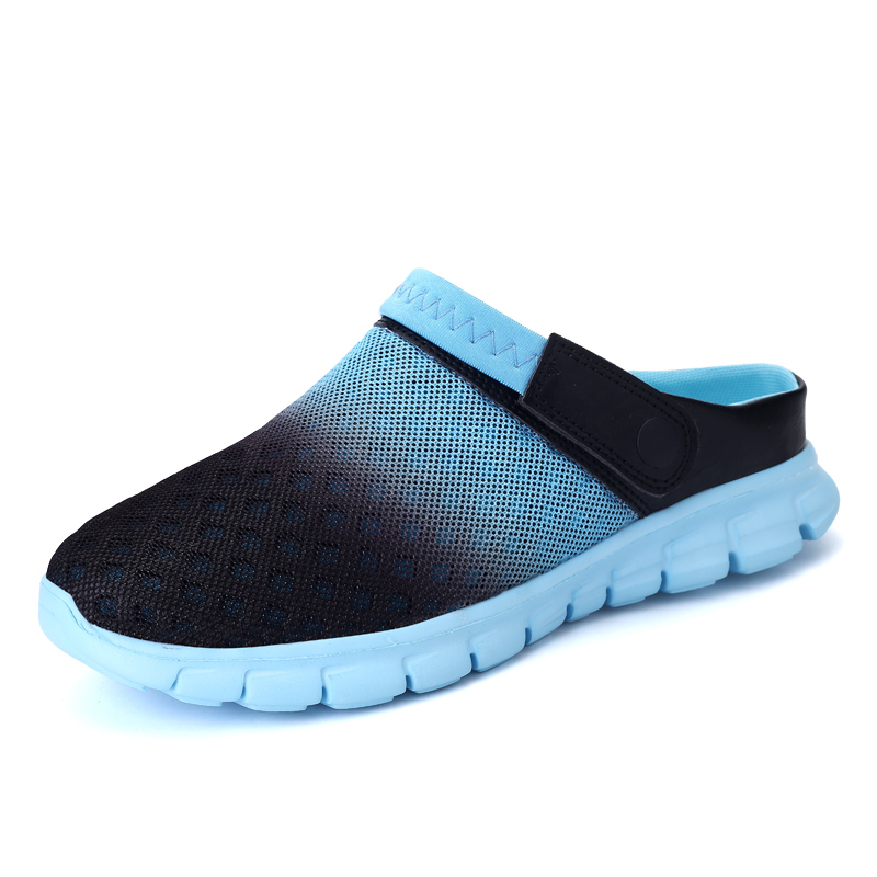 Hot Sale-2017 5colors Slippers Couple Sandals Mules and Clogs Garden Shoes for men Breathable Beach Shoes 927, 927 black blue
Hot Sale-2017 5colors Slippers Couple Sandals Mules and Clogs Garden Shoes for men Breathable Beach Shoes 927, 927 black blue