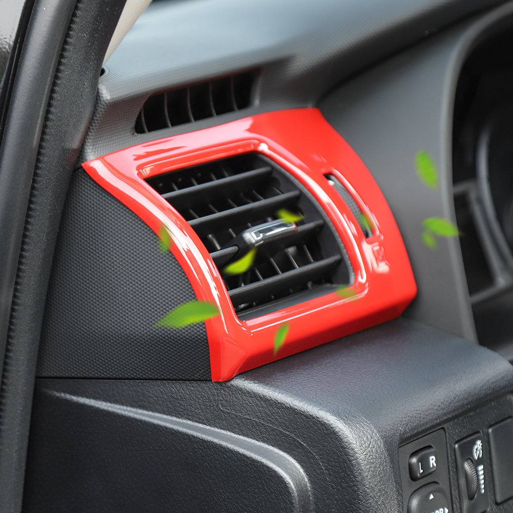 Car Center Console Air Conditioner Outlet Decoration For Toyota 4Runner TRD Interior Accessories
