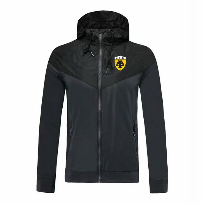 aek athens men Hooded soccer jackets zipper Windbreaker,aek athens football jacket Windbreaker Sportswear football coat Men's Jackets, Black;brown
aek athens men Hooded soccer jackets zipper Windbreaker,aek athens football jacket Windbreaker Sportswear football coat Men's Jackets, Black;brown