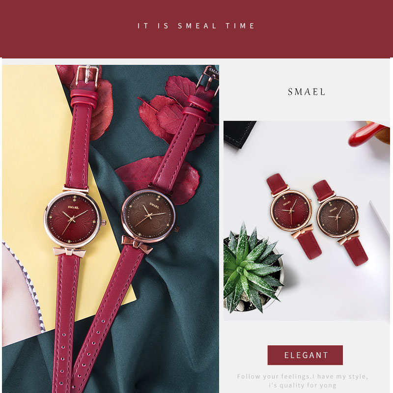 2020 SMAEL Woman Watches Luxury Brand SMAEL Quartz Wristwatches for Female Rose gold Ladies Watch Waterproof 1907 Clock Women sports Casual, Slivery;brown
2020 SMAEL Woman Watches Luxury Brand SMAEL Quartz Wristwatches for Female Rose gold Ladies Watch Waterproof 1907 Clock Women sports Casual, Slivery;brown