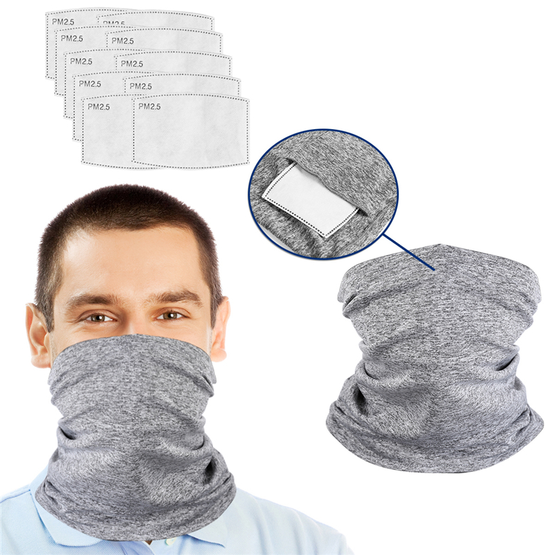 Sport Bandana Breathable Scarf with Mask Filter Protection Riding Mask Motorcycle Bandana Neck Gaiter Headwear Hiking Scarves, 7pcs
Sport Bandana Breathable Scarf with Mask Filter Protection Riding Mask Motorcycle Bandana Neck Gaiter Headwear Hiking Scarves, 7pcs