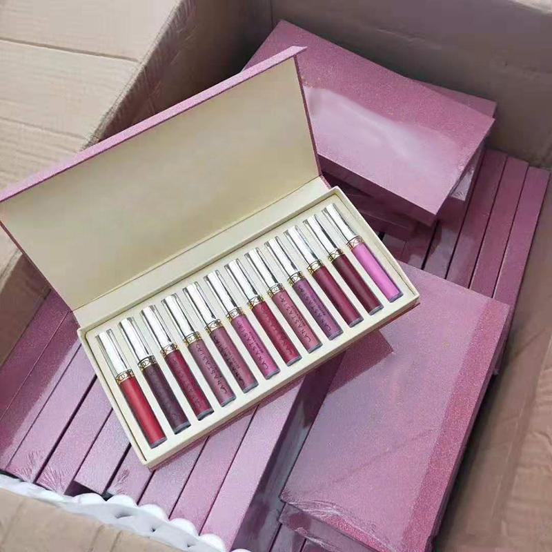 Newest Hot Makeup new Lip Gloss Set 12pcs/set Luquid Matte 12colors Lipstick, Mixed color
Newest Hot Makeup new Lip Gloss Set 12pcs/set Luquid Matte 12colors Lipstick, Mixed color