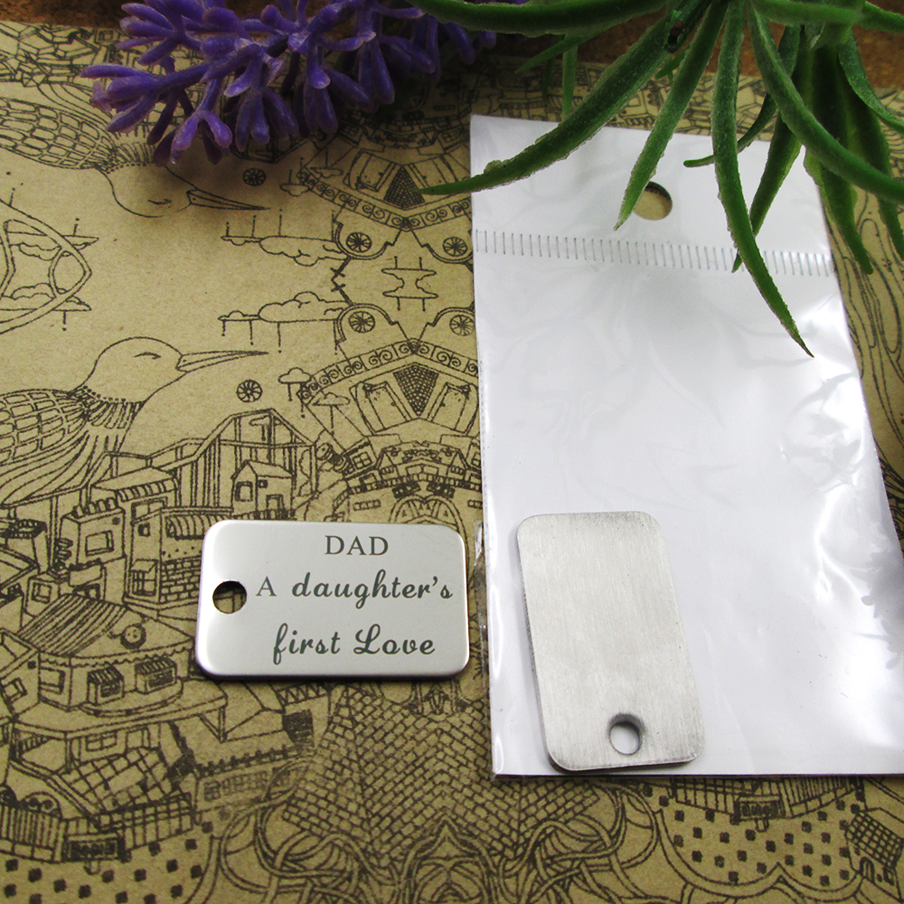 40pcs--"DAD A daughter's first love"stainless steel charms more style for choosing DIY Charms pendants for necklace
40pcs--"DAD A daughter's first love"stainless steel charms more style for choosing DIY Charms pendants for necklace