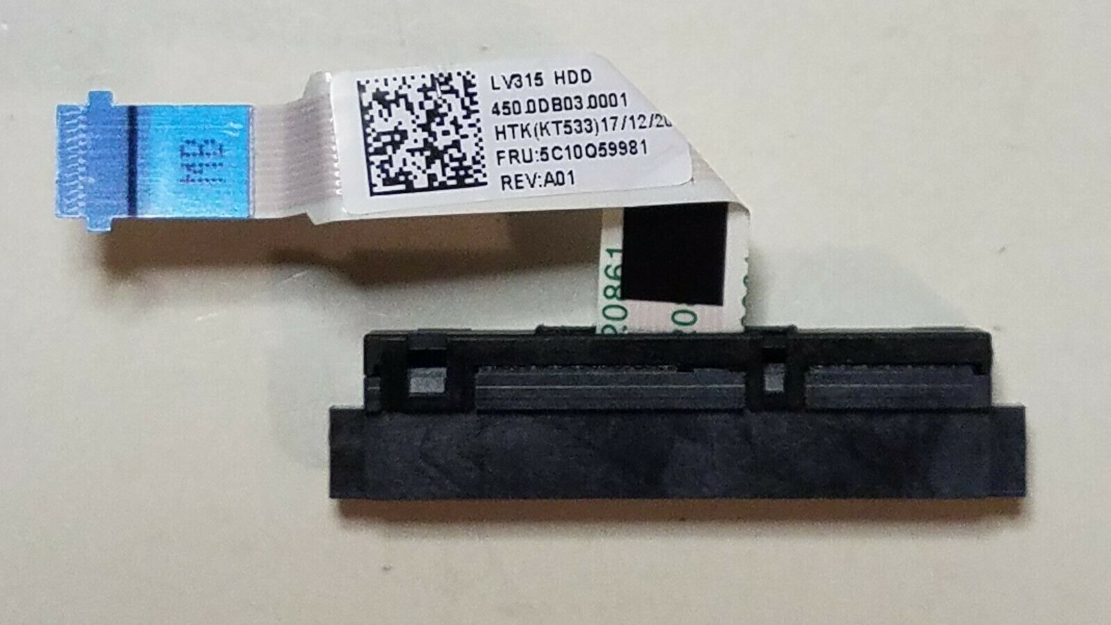 HDD Connector Flex Cable For Lenovo V330 V330-15ikb V130-15 laptop SATA Hard Drive SSD Adapter wire 5C10Q59981 450.0db03.0011
HDD Connector Flex Cable For Lenovo V330 V330-15ikb V130-15 laptop SATA Hard Drive SSD Adapter wire 5C10Q59981 450.0db03.0011