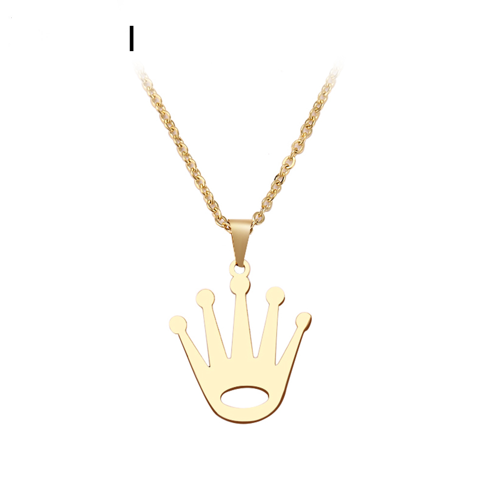 Hot Sale Jewelry Stainless Steel Necklace For Women Man Exquisite Crown Pendant Choker Necklace Engagement Jewelry Female Bridal Wedding
Hot Sale Jewelry Stainless Steel Necklace For Women Man Exquisite Crown Pendant Choker Necklace Engagement Jewelry Female Bridal Wedding