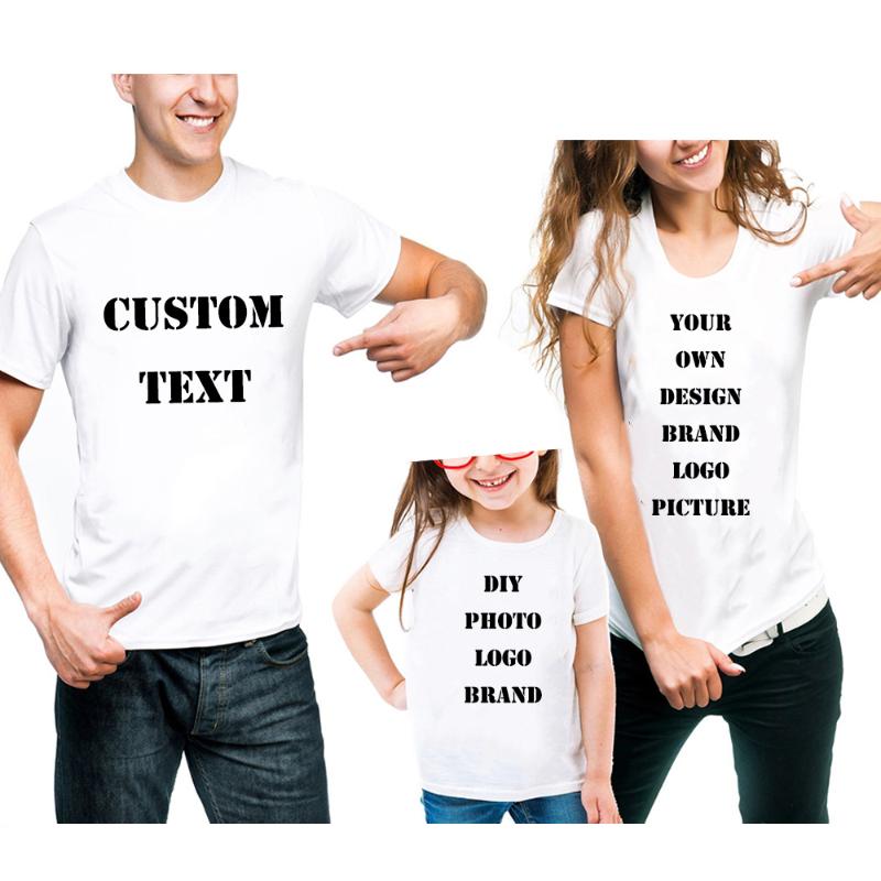Your OWN Design Brand /Picture Custom Family Look DIY T shirt Short sleeve Casual Mother Father Kid T-shirt tops Tee, White
Your OWN Design Brand /Picture Custom Family Look DIY T shirt Short sleeve Casual Mother Father Kid T-shirt tops Tee, White