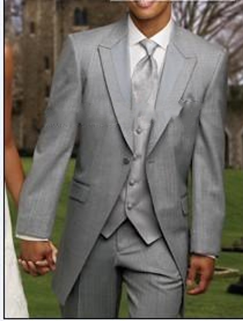 Light Grey Long Groom Tuxedos Peak Lapel Groomsmen Mens Wedding Dress Excellent Man Jacket Blazer 3Piece Suit(Jacket+Pants+Vest+Tie) 1683, Same as image
Light Grey Long Groom Tuxedos Peak Lapel Groomsmen Mens Wedding Dress Excellent Man Jacket Blazer 3Piece Suit(Jacket+Pants+Vest+Tie) 1683, Same as image